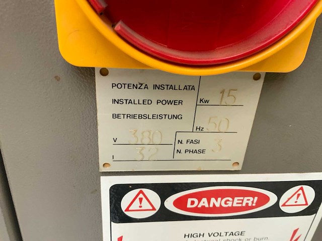 1992 morbidelli u550 3-assig freesmachine / bewerkingscentra - afbeelding 14 van  24