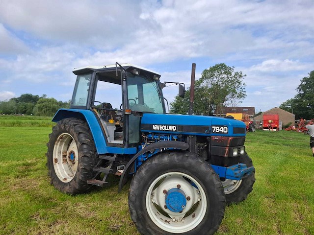 1992 new holland - 7840 4wd - vierwielaangedreven landbouwtractor - afbeelding 3 van  20