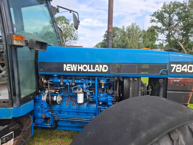 1992 new holland - 7840 4wd - vierwielaangedreven landbouwtractor - afbeelding 13 van  17