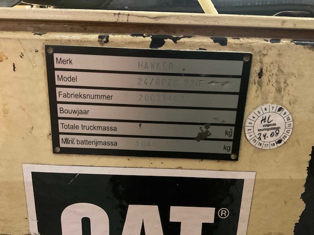 1992 nissan cm01l15u vorkheftruck - afbeelding 6 van  19