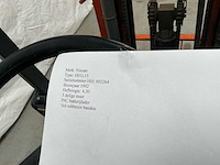 1992 nissan h01l15 vorkheftruck - afbeelding 3 van  22