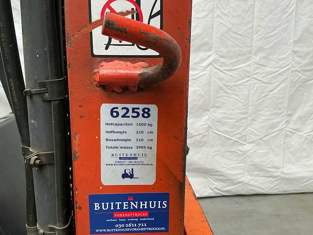 1992 nissan h01l15 vorkheftruck - afbeelding 5 van  22