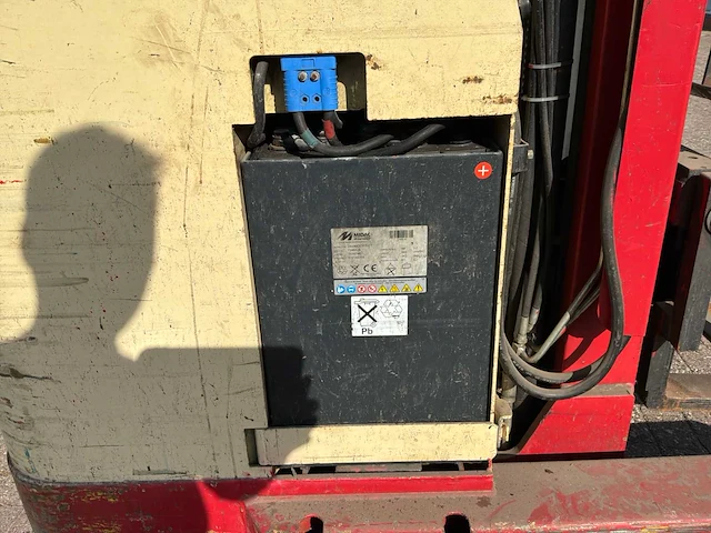 1992 nyk-nichiyu nyk fbrfw-15 reach truck - afbeelding 6 van  22