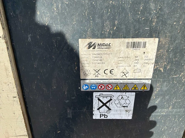1992 nyk-nichiyu nyk fbrfw-15 reach truck - afbeelding 7 van  22