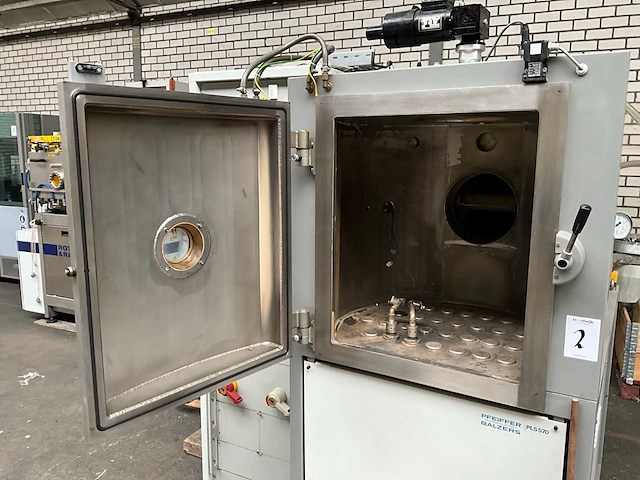 1992 pfeiffer balzers pls 570 labor system vacuüm coating-/pvd-installatie - afbeelding 12 van  16