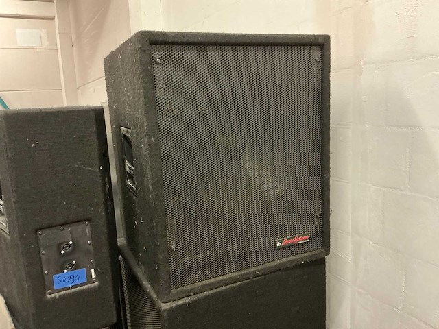 1992 renkus-heinz lr1 luidspreker (2x) - afbeelding 1 van  5