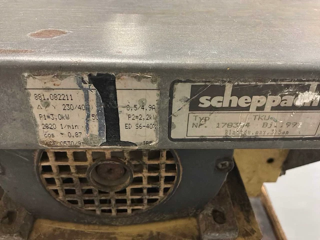 1992 scheppach tku zaagtafel - afbeelding 9 van  9