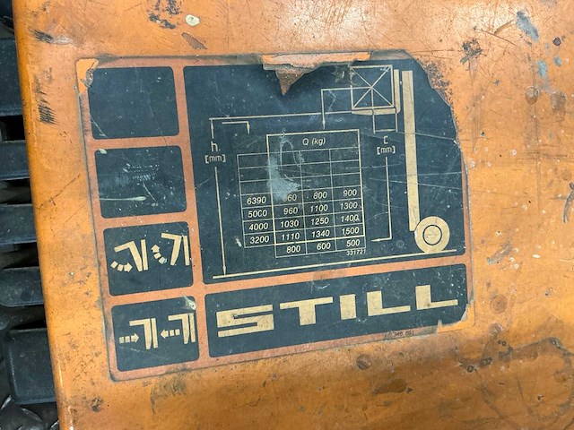 1992 still r50-15 vorkheftruck - afbeelding 5 van  18