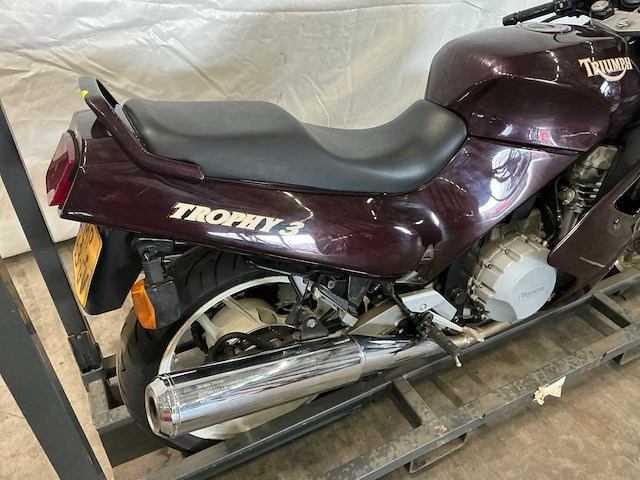 1992 triumph tour trophy 900 motorfiets - afbeelding 11 van  11