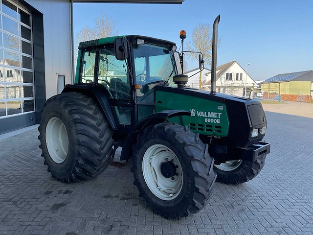 1992 valmet 6600e hi-trol vierwielaangedreven landbouwtractor - afbeelding 10 van  22
