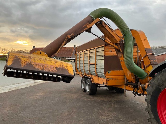 1992 vandaele hd1250 klepelmaaier zuigwagen - afbeelding 6 van  21