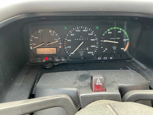 1992 volkswagen kampeerauto 2 d 57kw camper - afbeelding 14 van  16