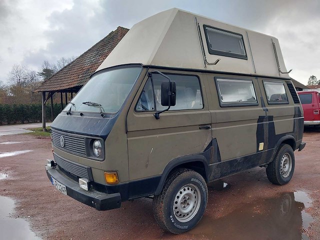 1992 volkswagen t3 syncro 4x4 camper 170 pk - afbeelding 44 van  57