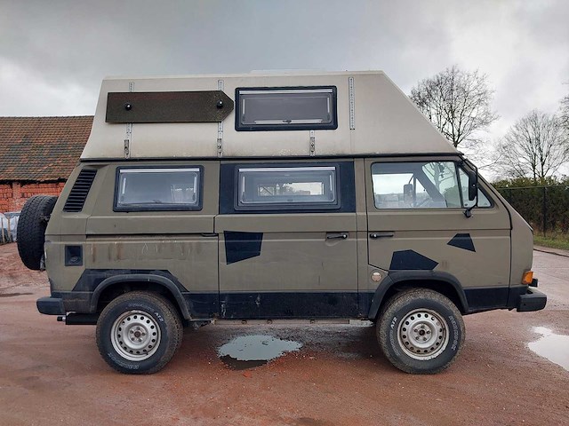 1992 volkswagen t3 syncro 4x4 camper 170 pk - afbeelding 48 van  57