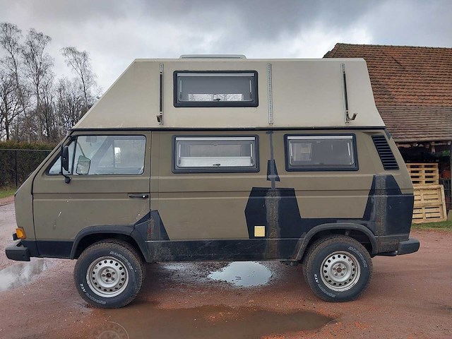 1992 volkswagen t3 syncro 4x4 camper 170 pk - afbeelding 50 van  57