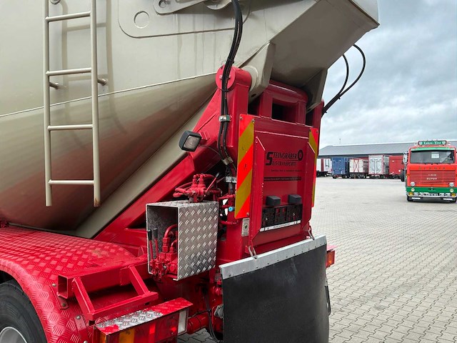 1992 volvo hyf 10-16 f10 intercooler asfalt kipper / trekker - afbeelding 4 van  34