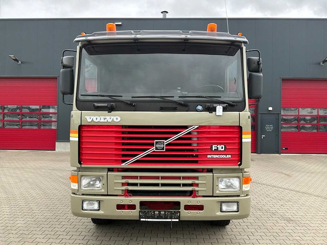 1992 volvo hyf 10-16 f10 intercooler asfalt kipper / trekker - afbeelding 12 van  34
