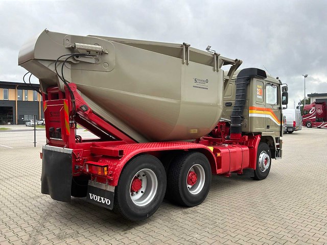 1992 volvo hyf 10-16 f10 intercooler asfalt kipper / trekker - afbeelding 30 van  34