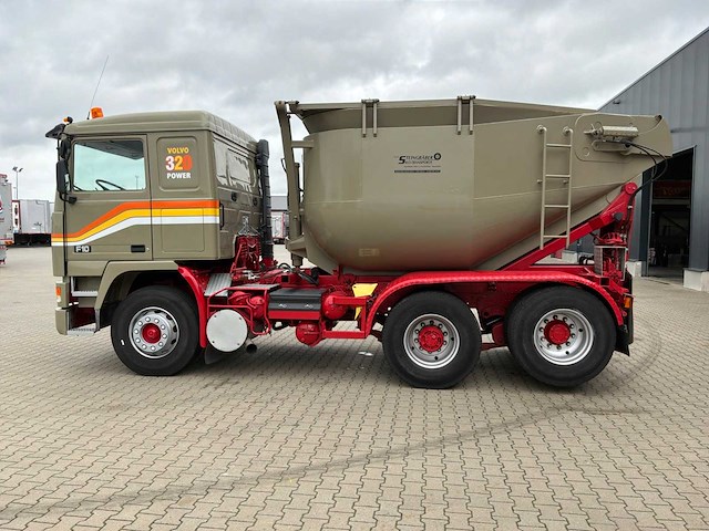 1992 volvo hyf 10-16 f10 intercooler asfalt kipper / trekker - afbeelding 33 van  34