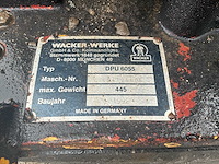 1992 wacker tpu6055 trilplaat - afbeelding 4 van  4