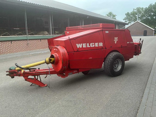 1992 welger ap 730 balenpers - afbeelding 13 van  19