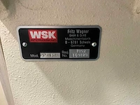 1992 wsk fritz wagner pp-15/6 hydraulische carroussel stempelmachine - afbeelding 8 van  9