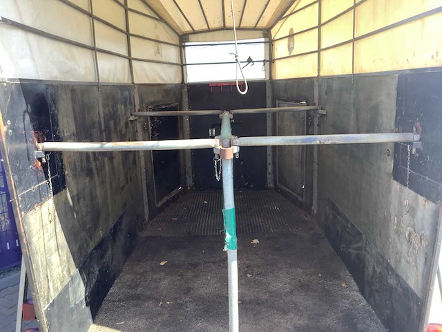 1993 - hoffmann - gindorf - paardentrailer 2-paards - afbeelding 4 van  6