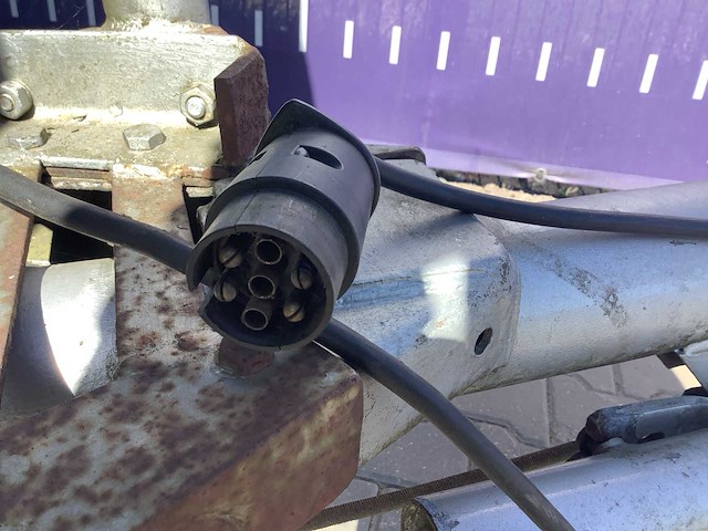 1993 - hoffmann - gindorf - paardentrailer 2-paards - afbeelding 6 van  6