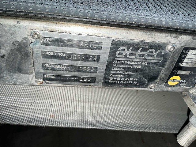 1993 attec rrtl transportband - afbeelding 9 van  9