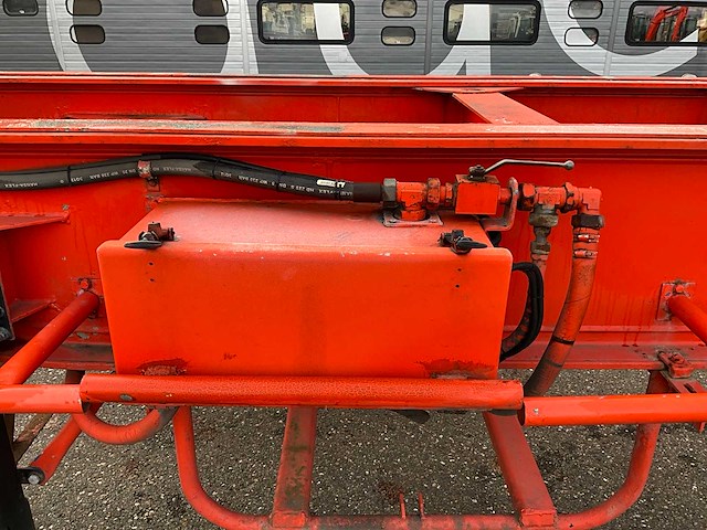 1993 benalu pcb40 aluminium container chassis kipper od-34-bp - afbeelding 4 van  25