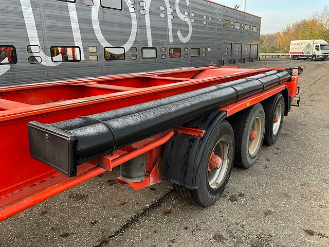 1993 benalu pcb40 aluminium container chassis kipper od-34-bp - afbeelding 6 van  25
