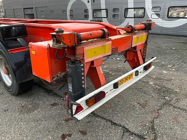 1993 benalu pcb40 aluminium container chassis kipper od-34-bp - afbeelding 19 van  25