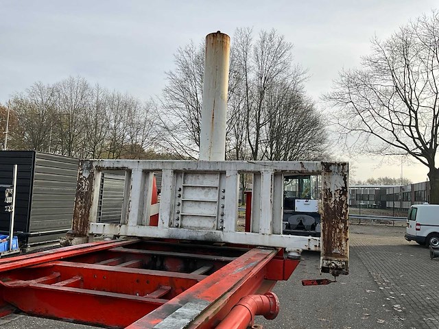 1993 benalu pcb40 aluminium container chassis kipper od-34-bp - afbeelding 8 van  25