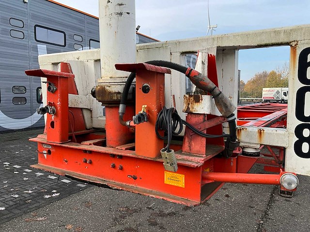 1993 benalu pcb40 aluminium container chassis kipper od-34-bp - afbeelding 21 van  25