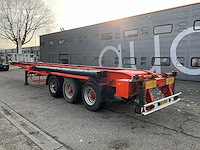 1993 benalu pcb40 aluminium container chassis kipper od-34-bp - afbeelding 10 van  25