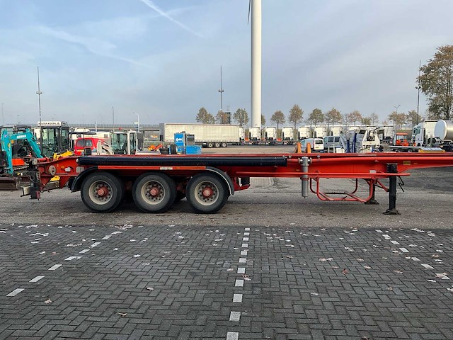 1993 benalu pcb40 aluminium container chassis kipper od-34-bp - afbeelding 13 van  25