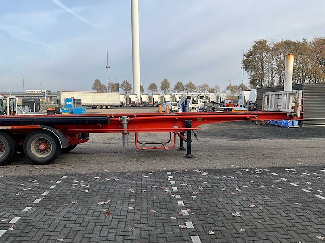 1993 benalu pcb40 aluminium container chassis kipper od-34-bp - afbeelding 22 van  25