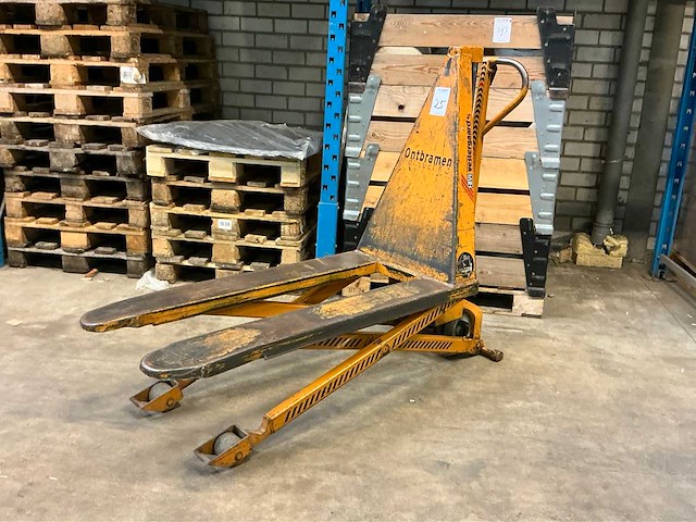 1993 bv 116 hand hydraulische palletwagen - afbeelding 3 van  8