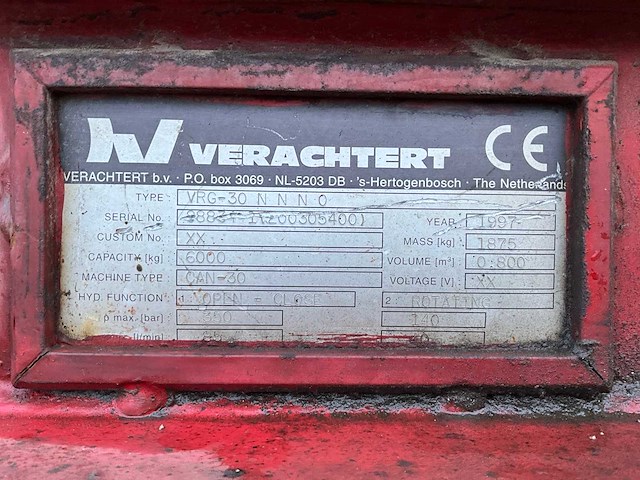 1993 case 1088p banden graafmachine - afbeelding 14 van  21