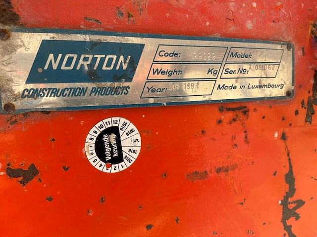 1993 clipper csb1 betonzaag - afbeelding 6 van  9