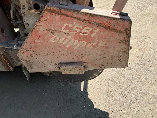 1993 clipper csb1 betonzaag - afbeelding 8 van  9
