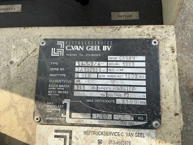 1993 crown 141 stapelaar - afbeelding 7 van  9