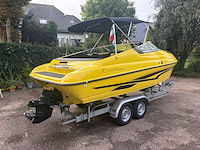 1993 crownline 225ccr 7.4l mercruiser v8 ±300 pk + trailer - afbeelding 6 van  50