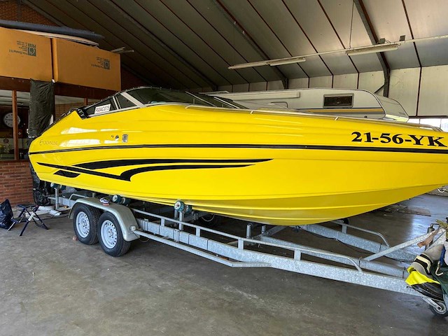 1993 crownline 225ccr 7.4l mercruiser v8 ±300 pk + trailer - afbeelding 3 van  26