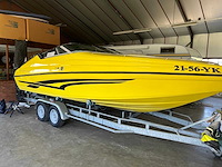 1993 crownline 225ccr 7.4l mercruiser v8 ±300 pk + trailer - afbeelding 3 van  26