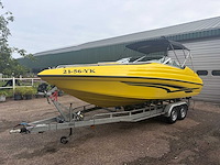 1993 crownline 225ccr 7.4l mercruiser v8 ±300 pk + trailer - afbeelding 1 van  26