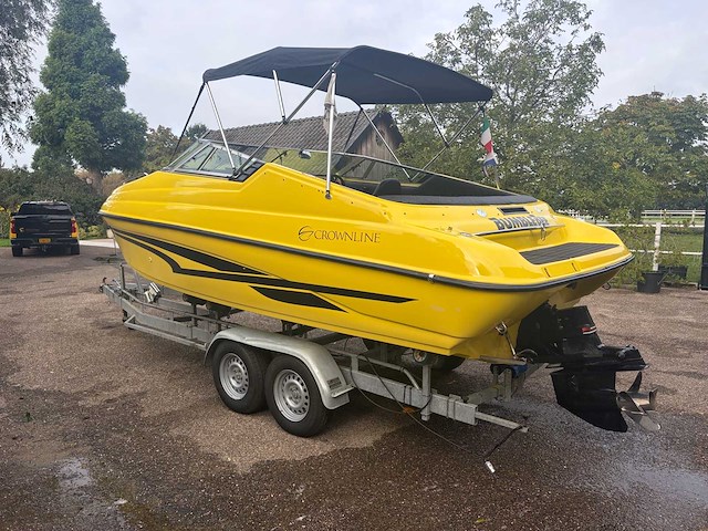 1993 crownline 225ccr 7.4l mercruiser v8 ±300 pk + trailer - afbeelding 11 van  26