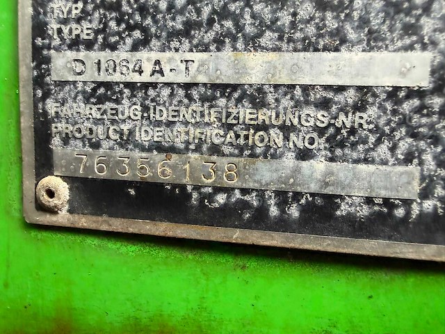 1993 deutz-fahr agroprima 4.46 vierwielaangedreven landbouwtractor - afbeelding 5 van  13