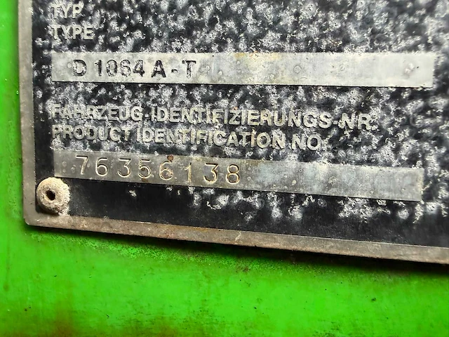 1993 deutz-fahr agroprima 4.46 vierwielaangedreven landbouwtractor - afbeelding 5 van  13