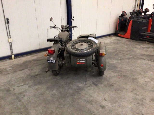 1993 dnepr mt16 tour zijspan motorfiets - afbeelding 4 van  8